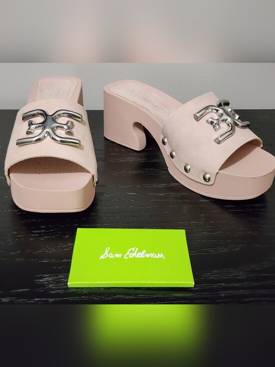 Sam Edelman Shoes - Sam Edelman Francina Platform Slide Pale Pink